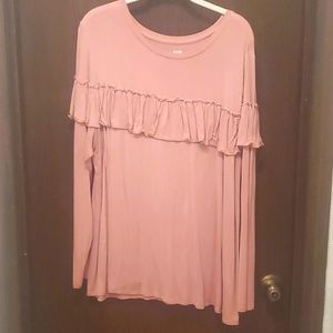 Evri ruffle long sleeve